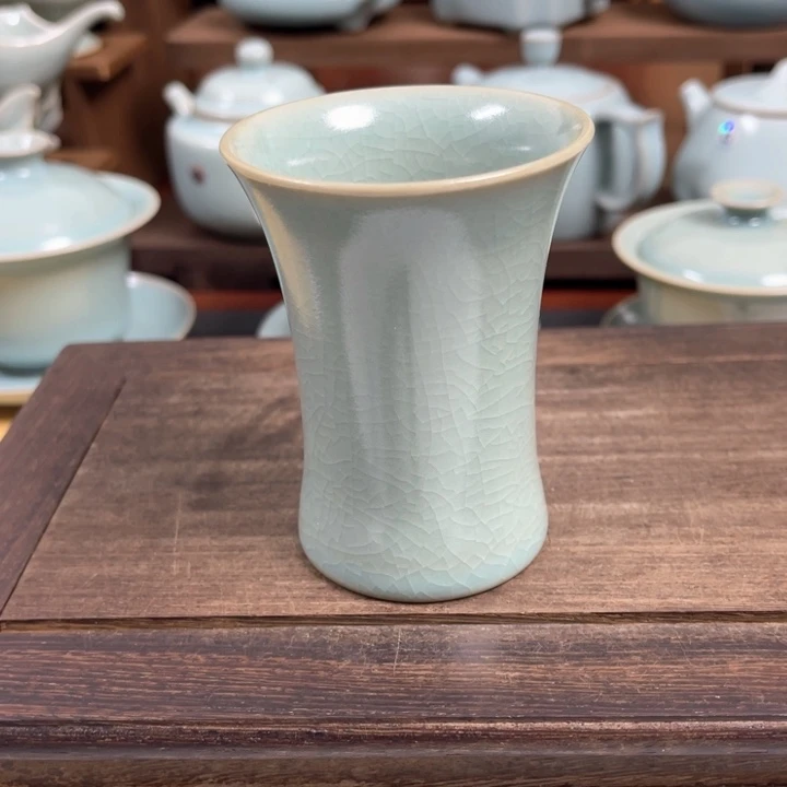 汝州原矿原釉杯杯