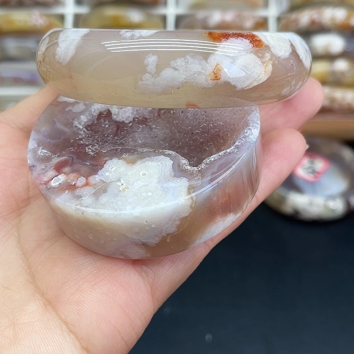 玛瑙/玉髓未镶嵌手镯59.7