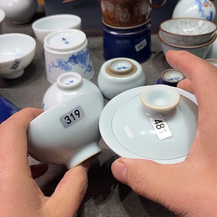 设****平汝窑甜白不开片全品