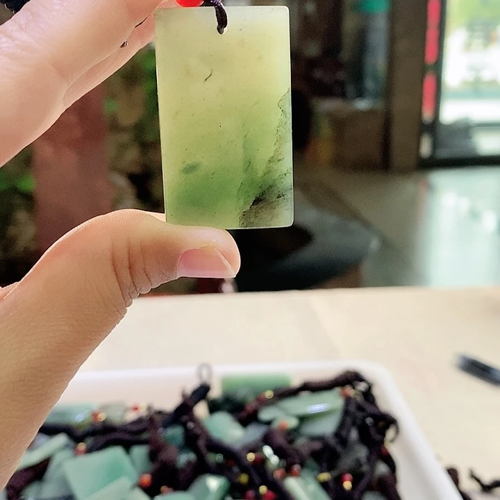 密玉（石英质玉）手链未镶嵌