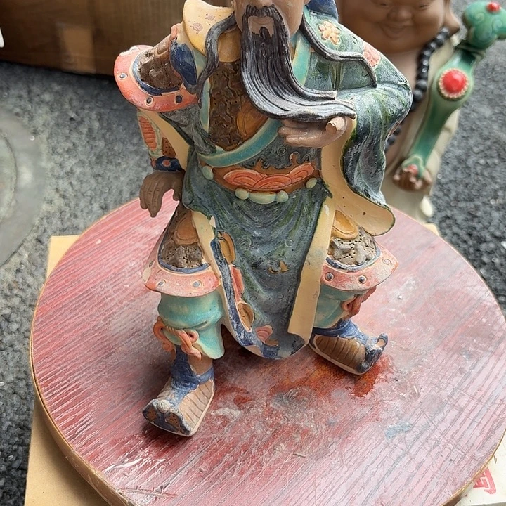 伍***哥有机玻璃陶瓷摆件
