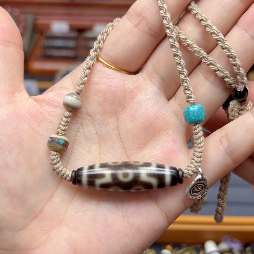 玛瑙/玉髓颈饰合金