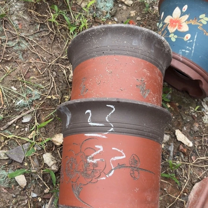 紫砂花盆紫砂的颜色