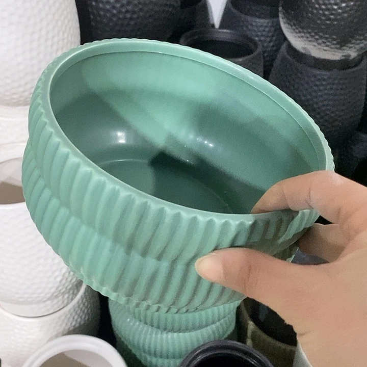 摆件陶陶盆有孔 瑕疵介意勿拍
