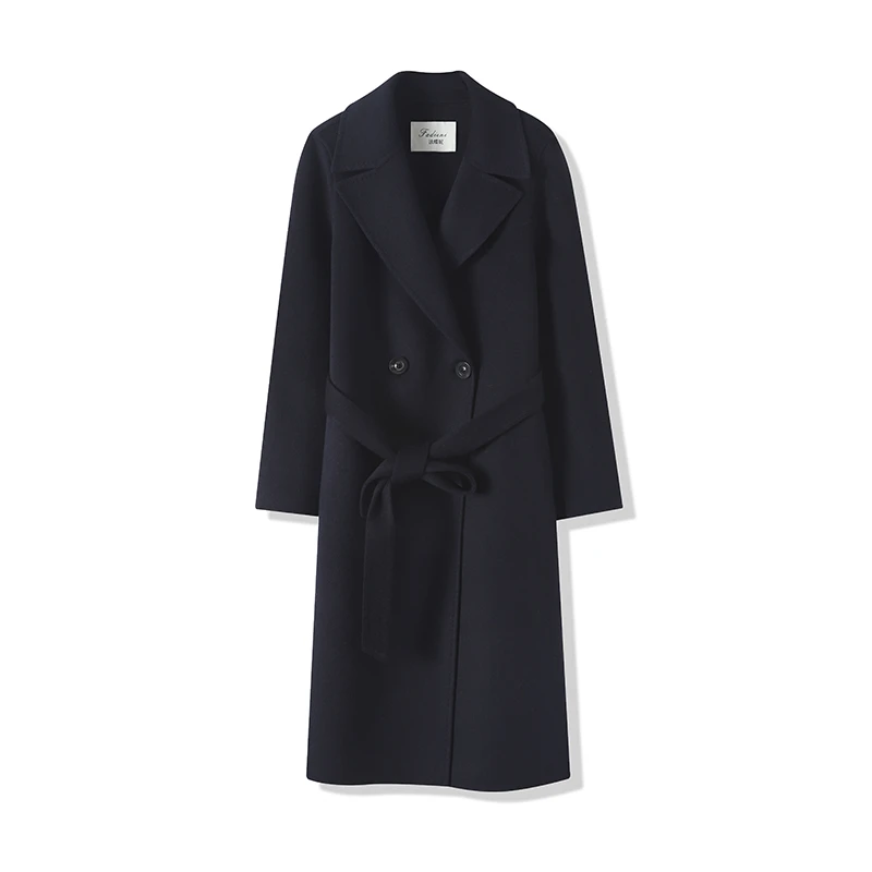 L26【软黄金&10山羊绒】双面羊绒长款秋冬大衣2026年新款气质大衣