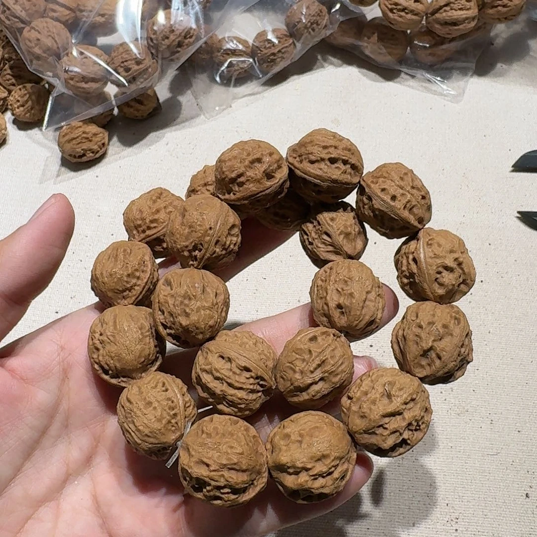 核桃手串/手链30号边22手持