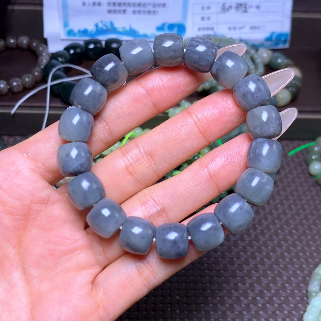 未镶嵌手串和田玉卡12