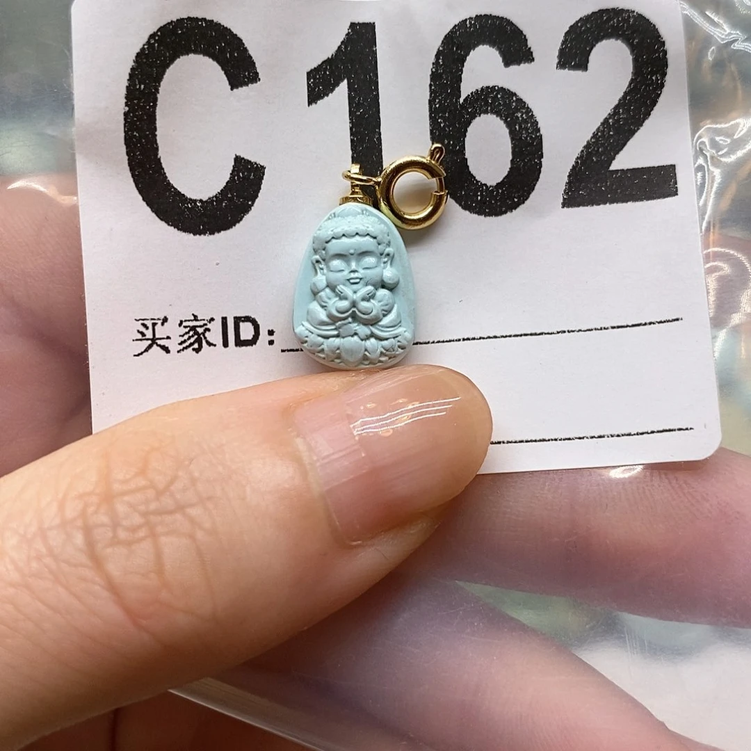 未镶嵌绿松石绿松石配饰定制