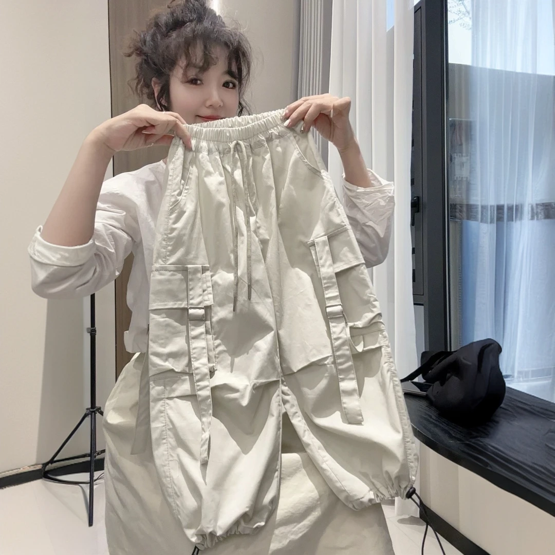 【木糖专属】儿童春夏裤子纯棉2025中大童工装裤儿童新款休闲裤潮