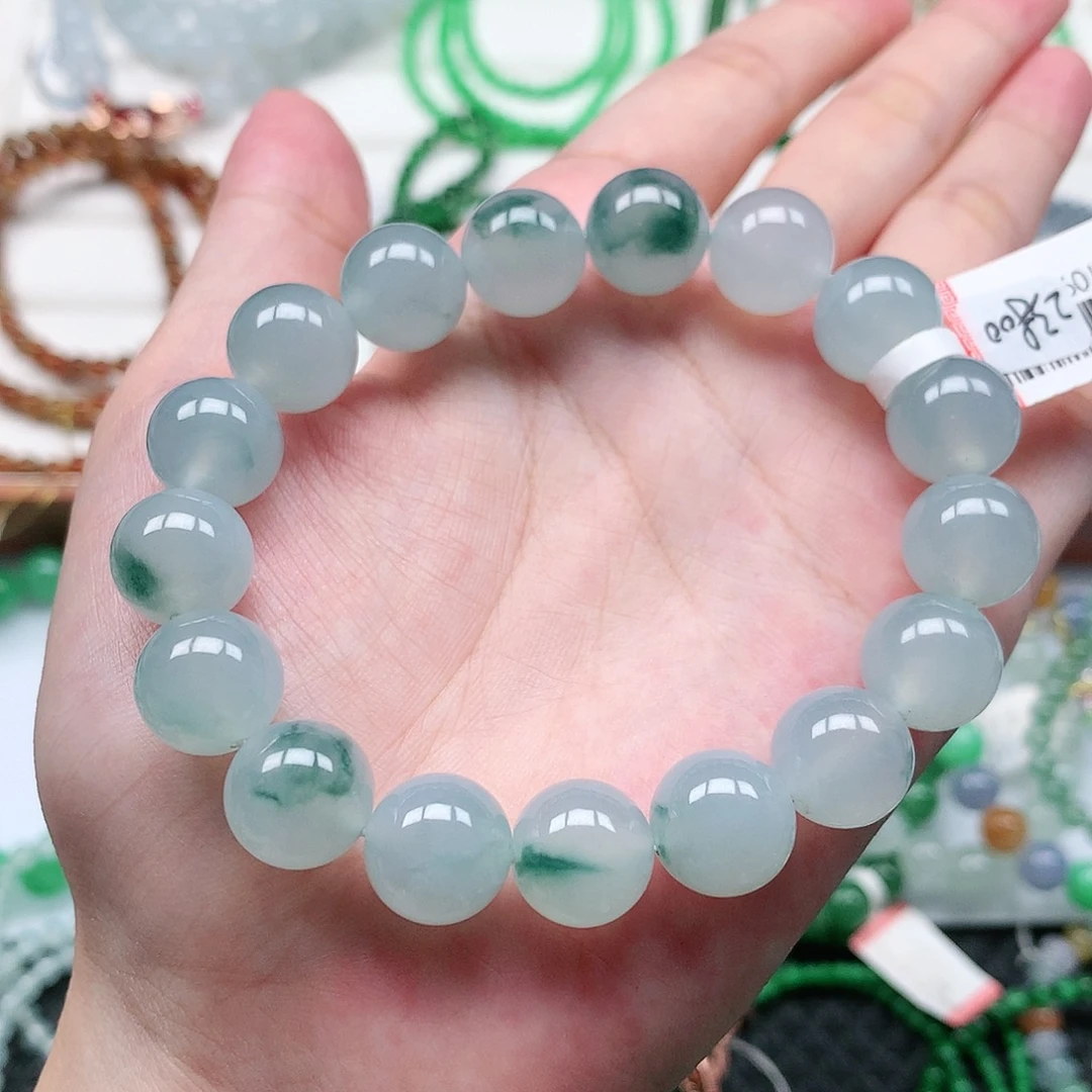 颈饰未镶嵌翡翠手链12