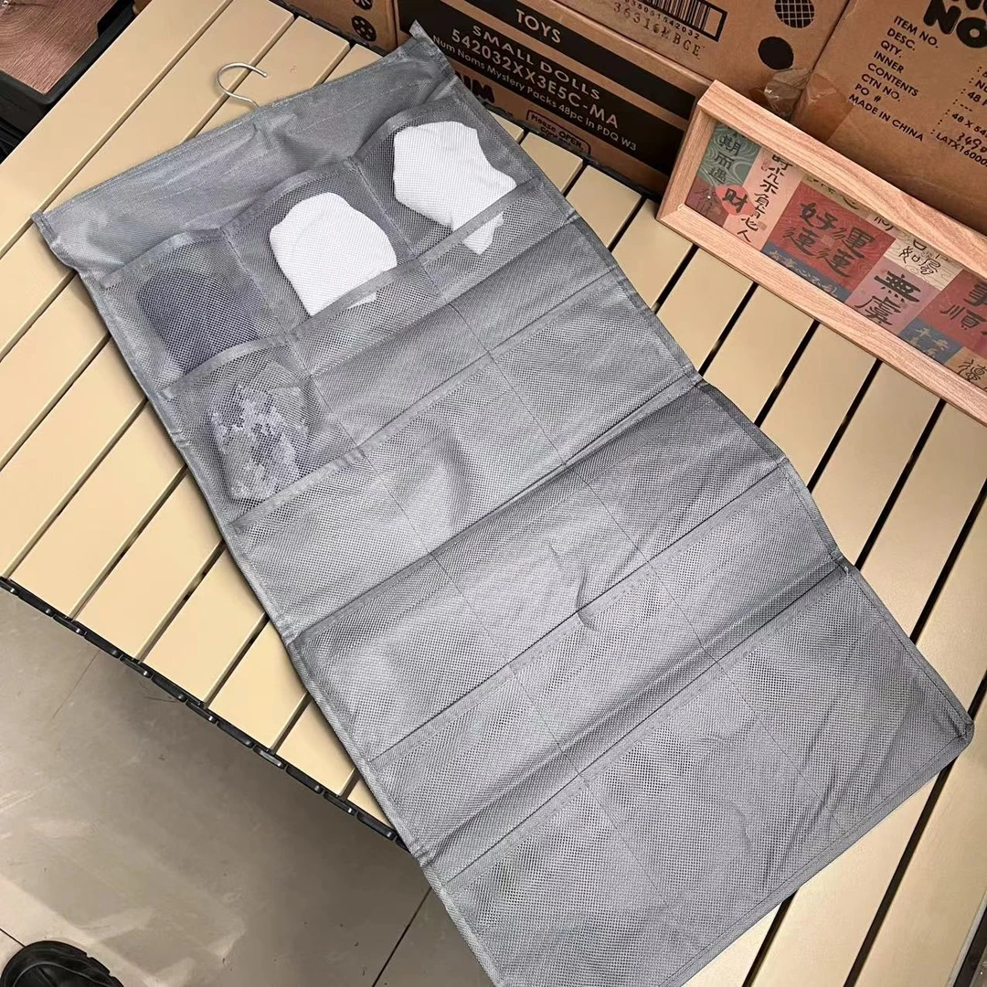 拍一发二！双面可挂 宿舍悬挂式内裤内衣袜子储物袋牛津布超结实