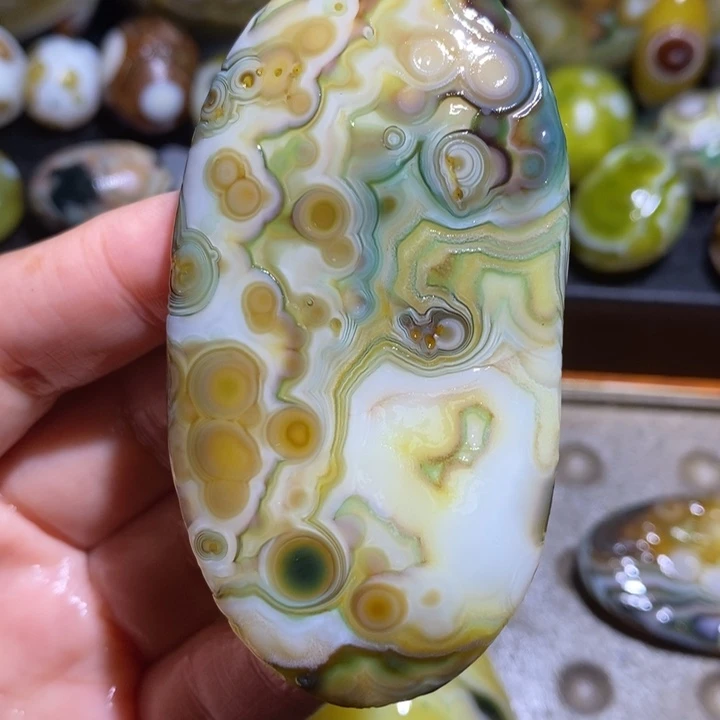 未镶嵌玛瑙/玉髓珠宝半成品89