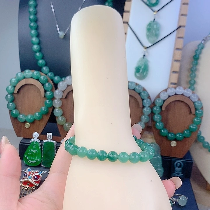 石英质玉未镶嵌手链