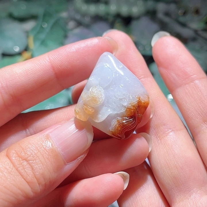 颈饰未镶嵌翡翠天