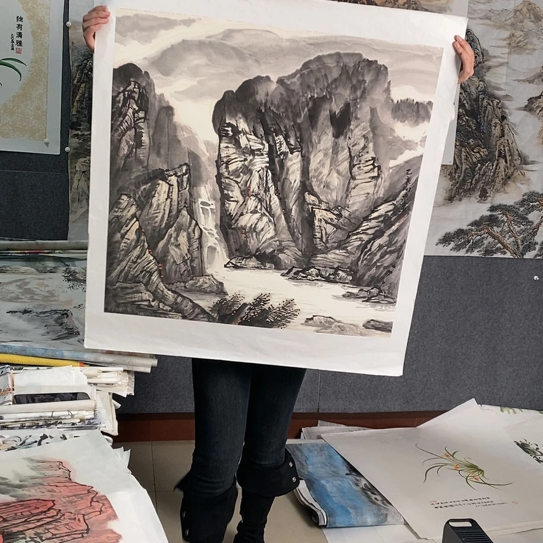 国画手绘手写国画作品66