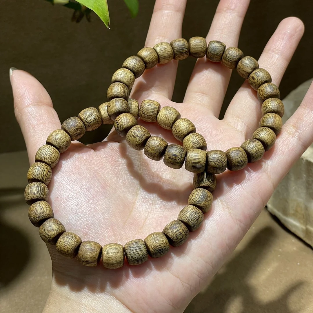 沉香【地主专属】26 G57810-沉香单圈手串-多样性发其一9mm-