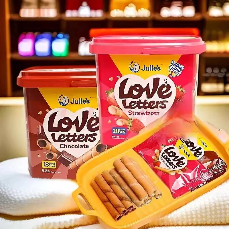 2025/02/17（360g*1盒）马来西亚进口蛋卷草莓味罐装零食蛋卷