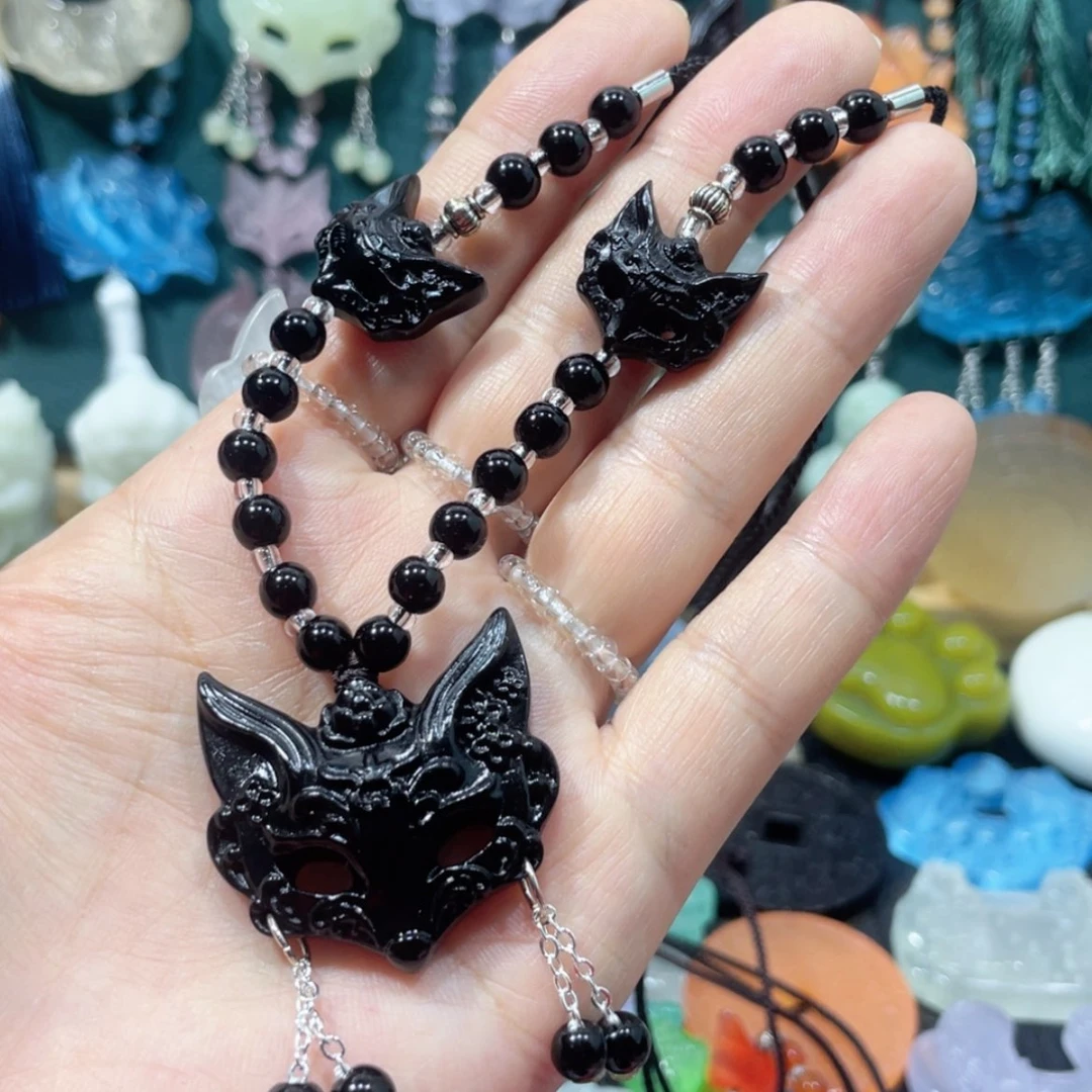 【闪购商品】未镶嵌岫玉颈饰9项链