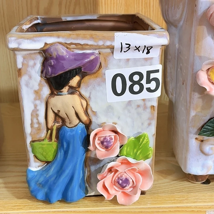 多肉花盆满15包邮