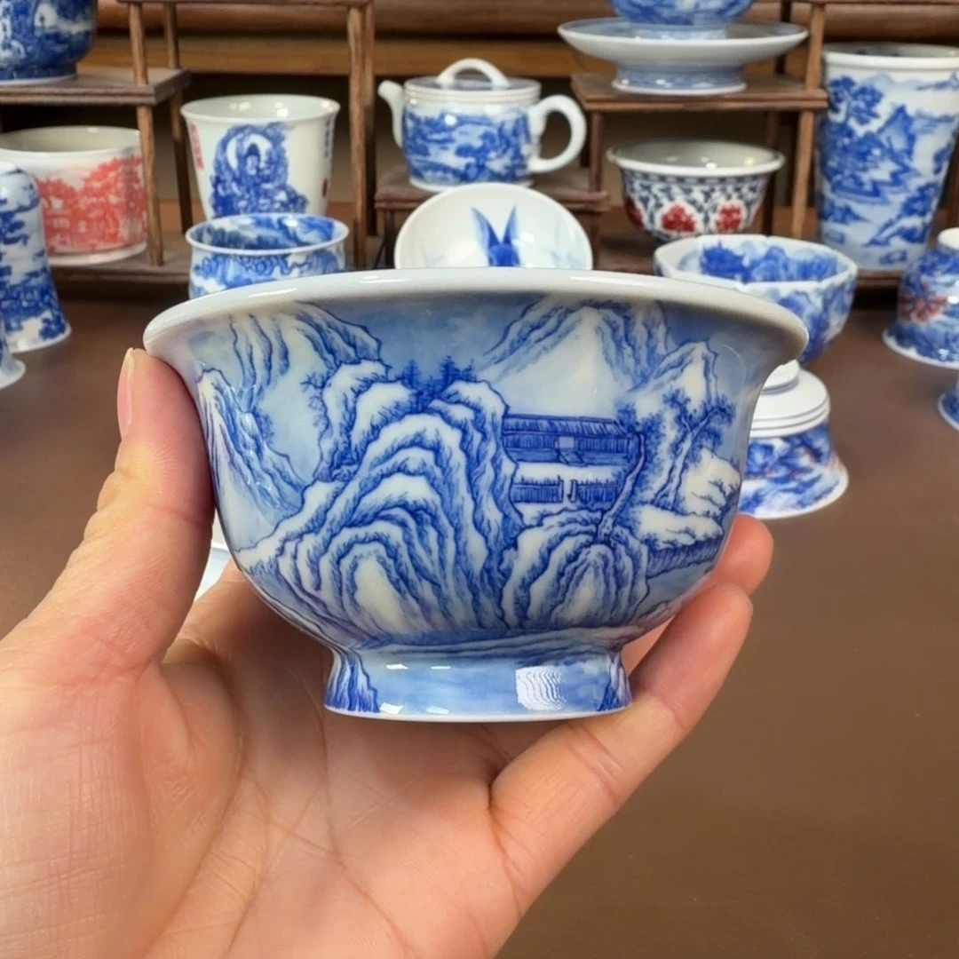 景德镇陶瓷手工手绘