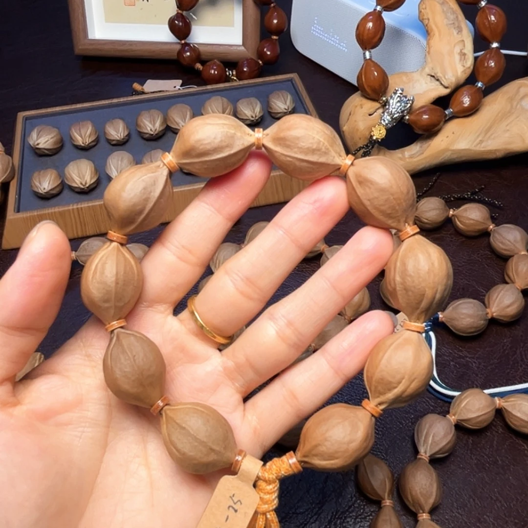 ＊***＊手串橄榄核梅林铁核18*25