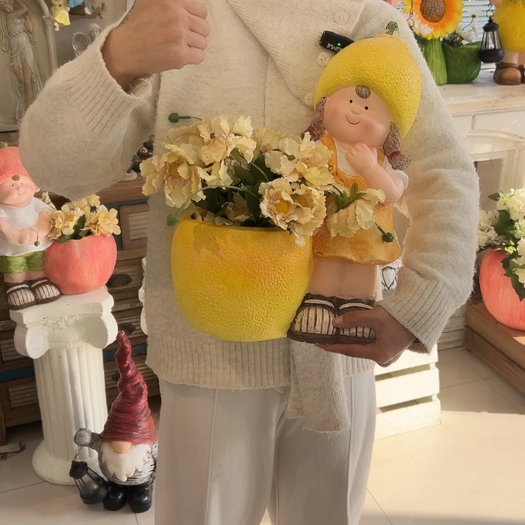 花园摆件红红火火