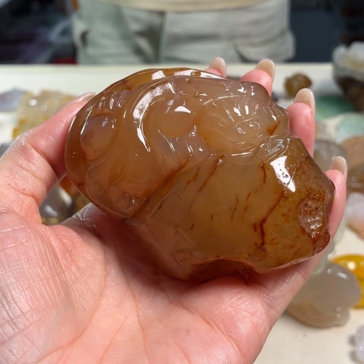 玛瑙/玉髓未镶嵌吊坠(不含链)
