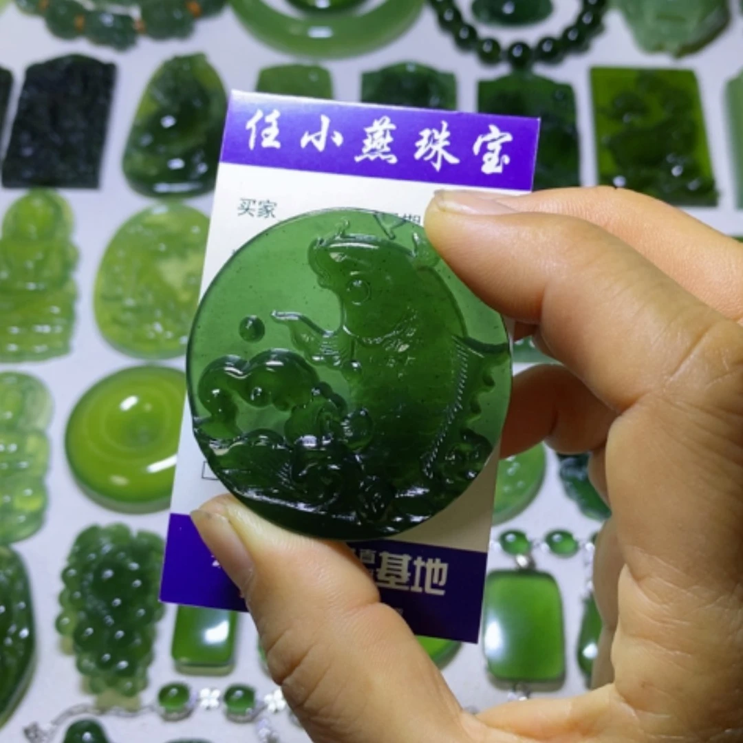 【闪购商品】未镶嵌蛇纹石玉颈饰