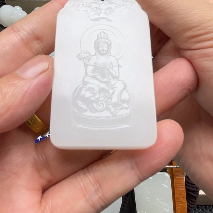 木****砖雕普贤菩萨龙牌