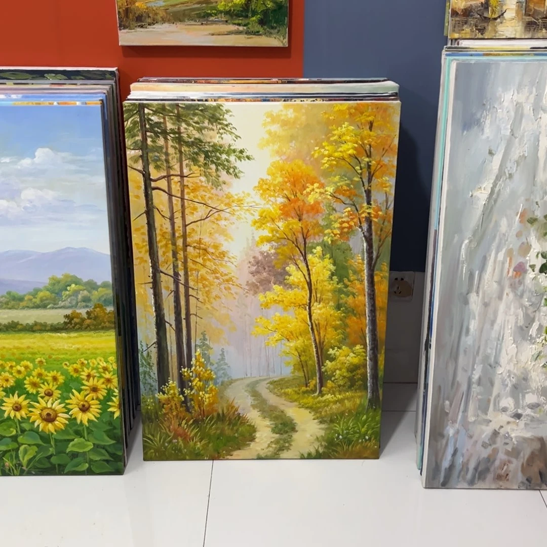 手***5手工手绘精品油画358
