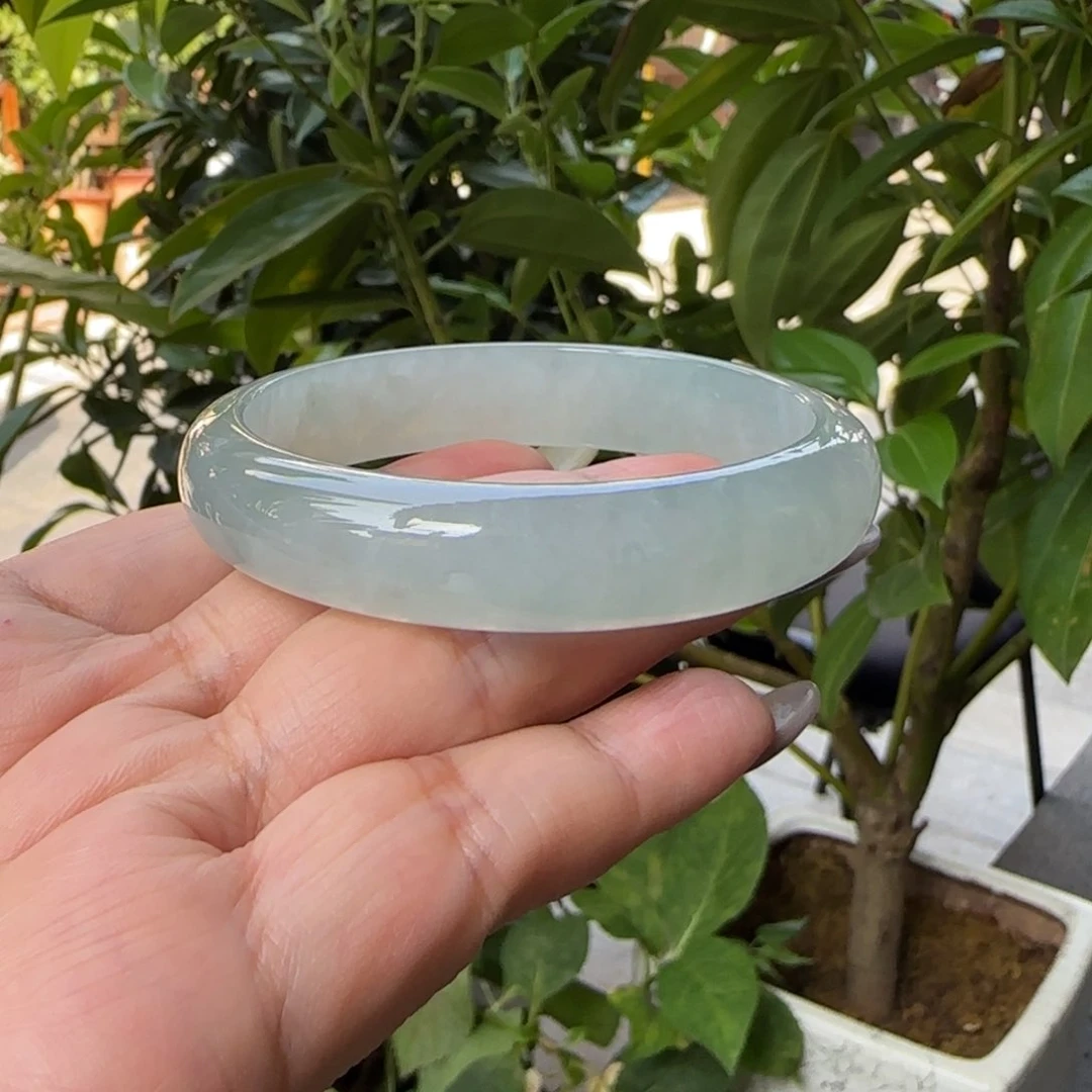 翡翠手镯未镶嵌57.5贵妃