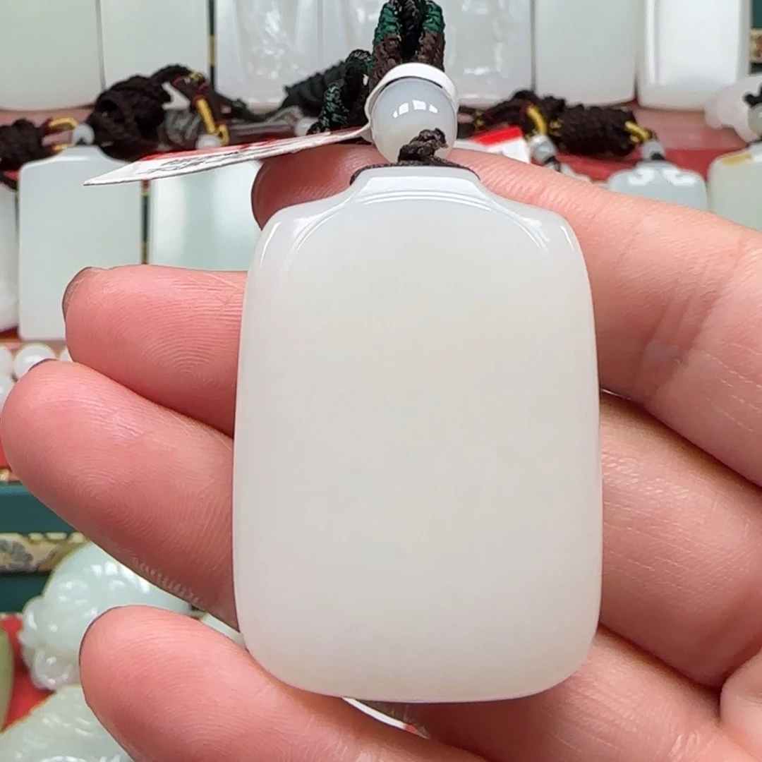 未镶嵌和田玉挂件我***诗