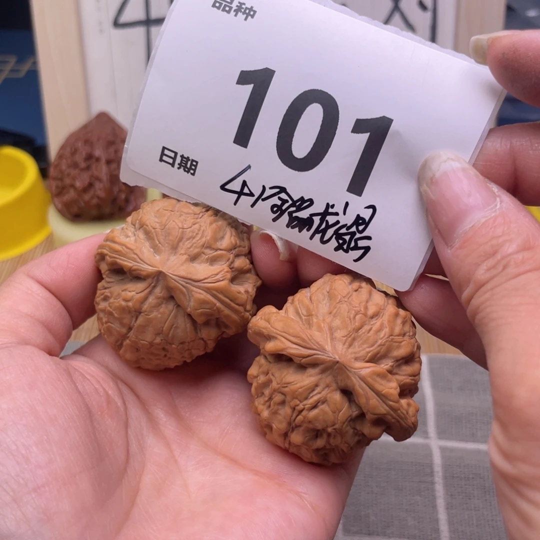 把件文玩核桃101号41全品龙鼎