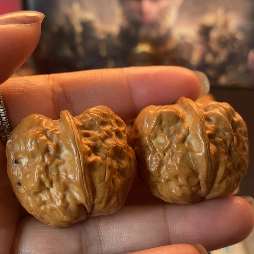 把件文玩核桃香妃小瑕35
