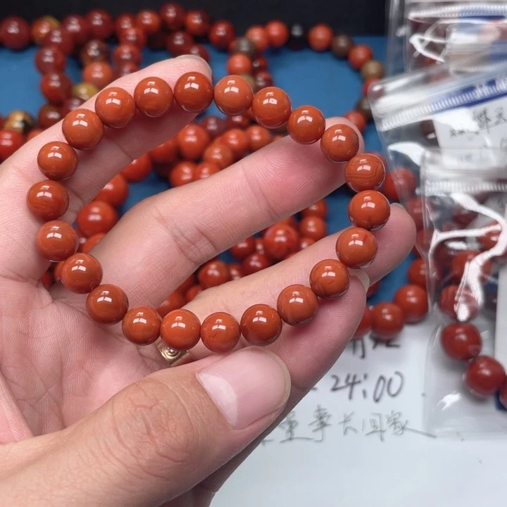 南红玛瑙未镶嵌单珠