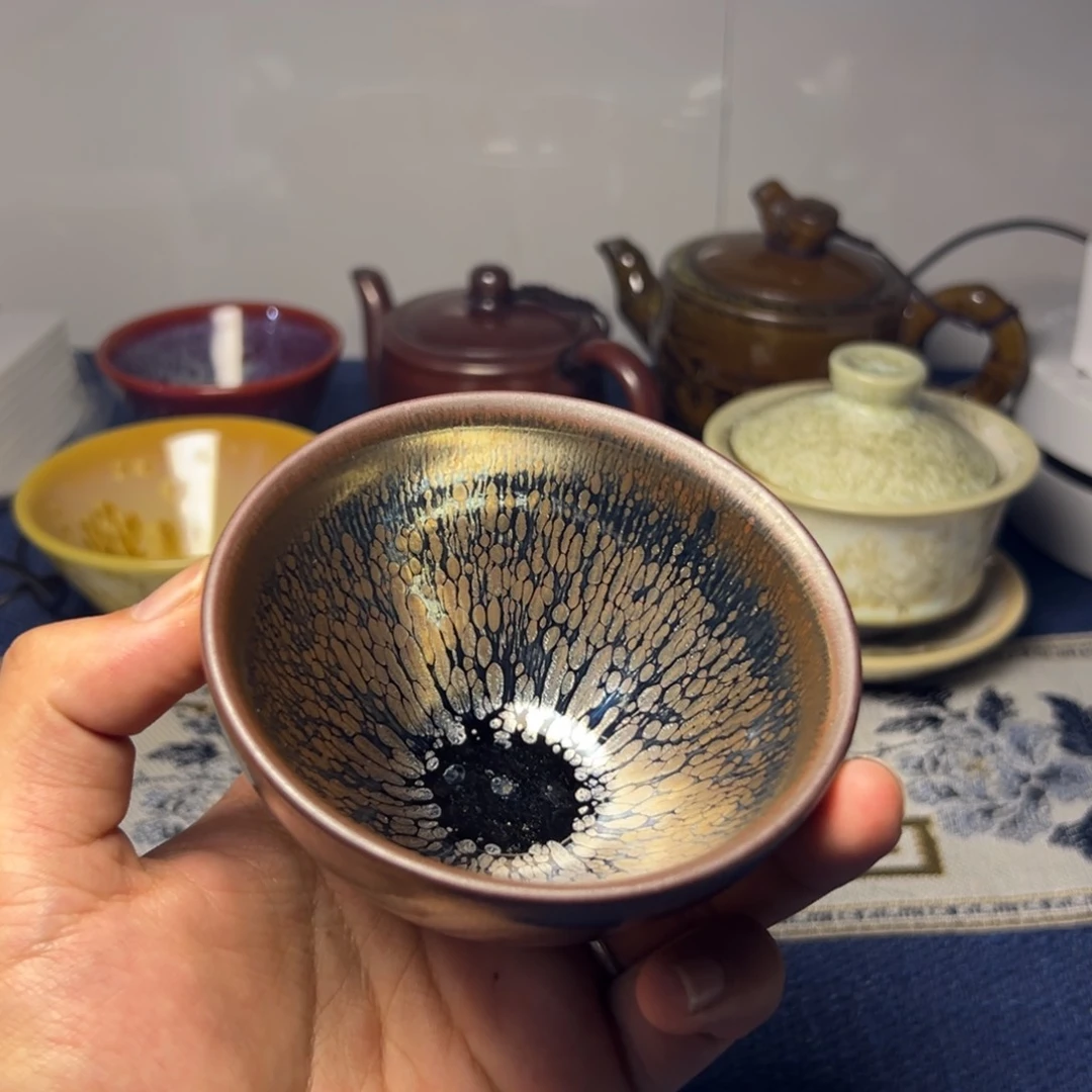 建阳建盏喝茶主人杯