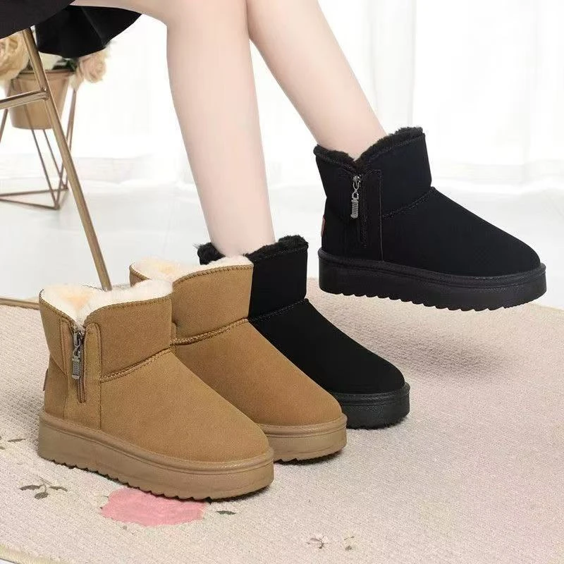 冬季保暖HML加绒雪地靴8888