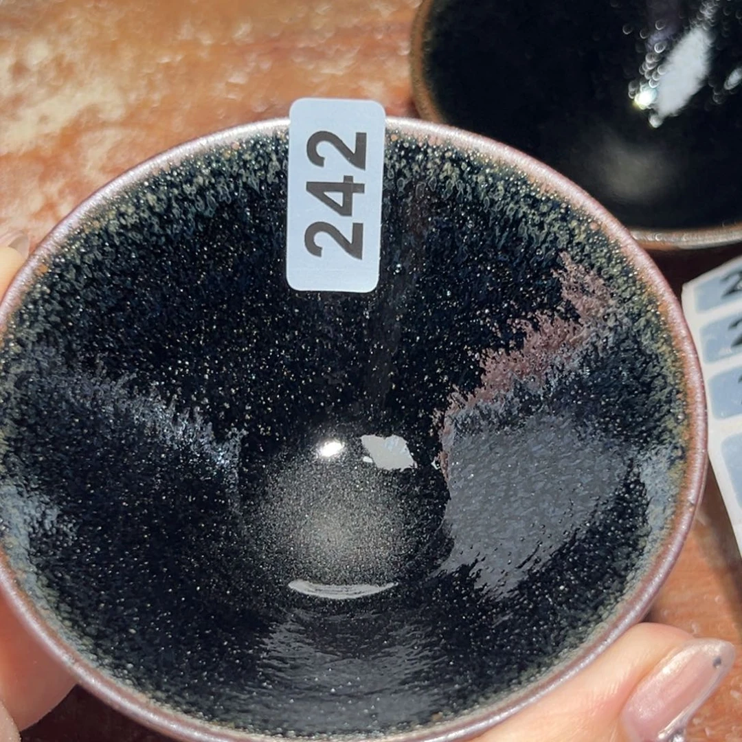 祺***康茶盏全手工原矿原釉建盏