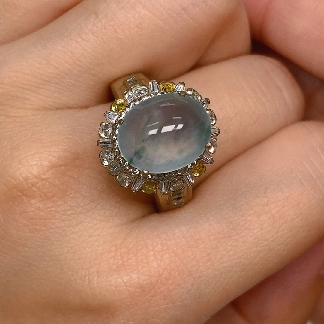 翡翠未镶嵌颈饰风*翡翠