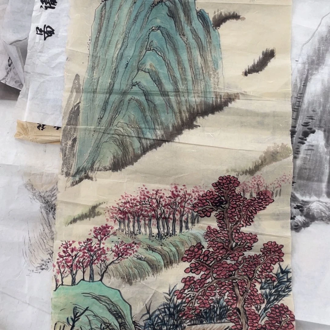 国画木子兮未落款