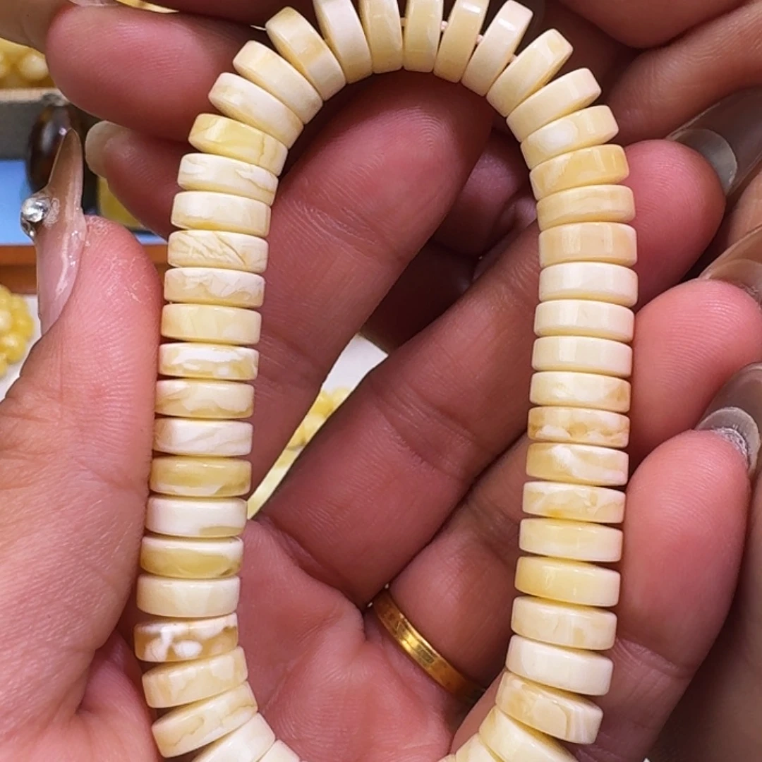 琥珀未镶嵌裸石9.9mm   质检加10