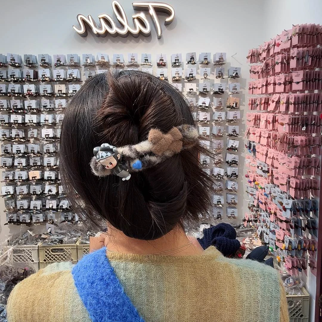 布艺铁合金懒人夹