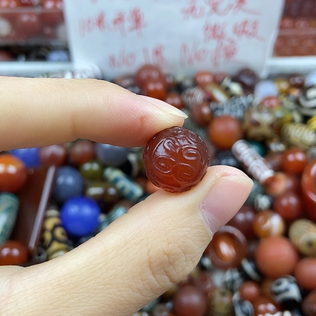 玛瑙/玉髓未镶嵌玛瑙珠珠玛瑙配饰散珠