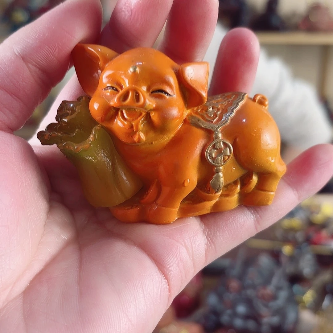 紫砂茶宠紫陶树脂茶宠摆件