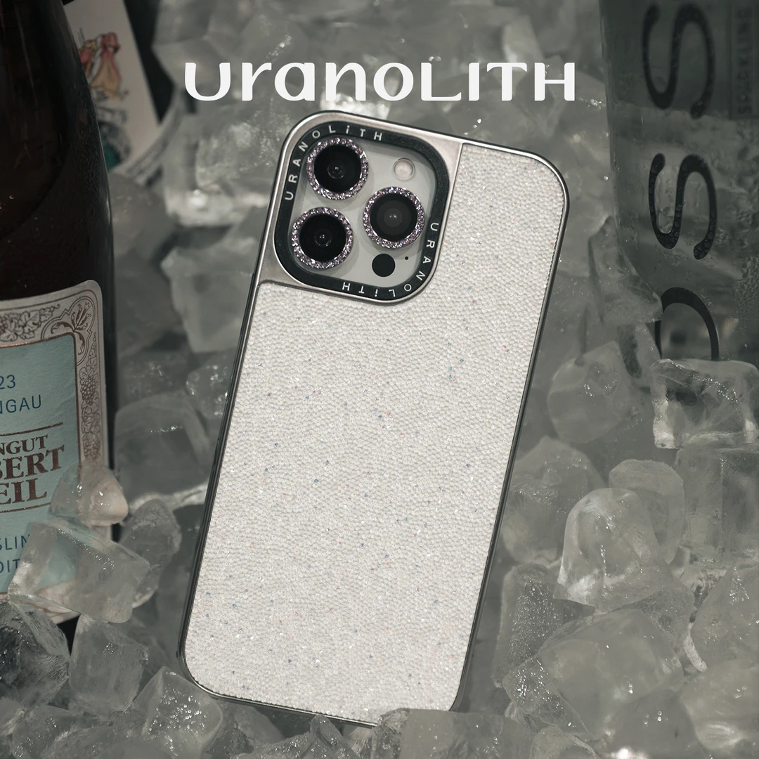 Uranolith水晶适用iPhone16ProMax手机壳磁吸防摔苹果16Pro保护壳