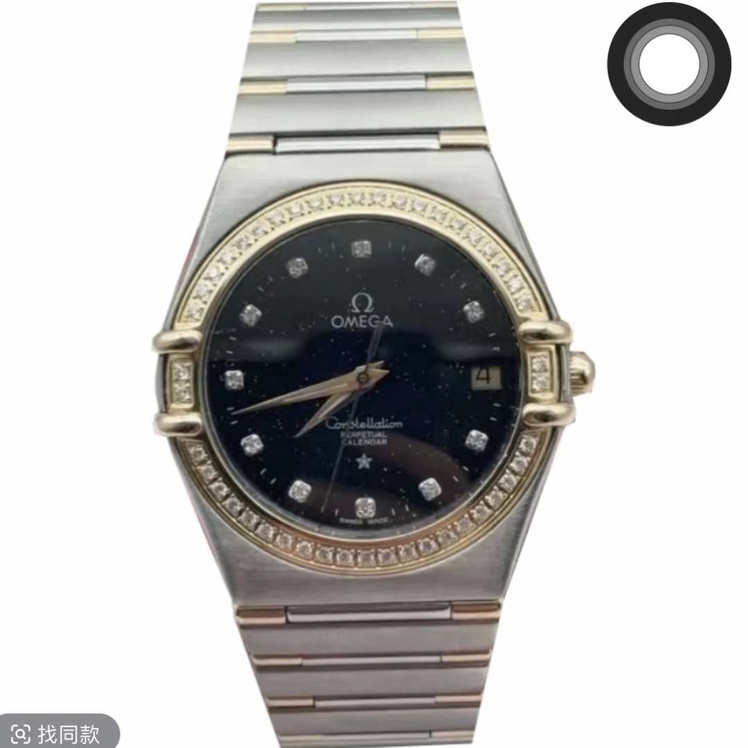 95新 Omega/欧米茄 星座系列/ 35.5mm/后钻后星空盘/自动机械中性