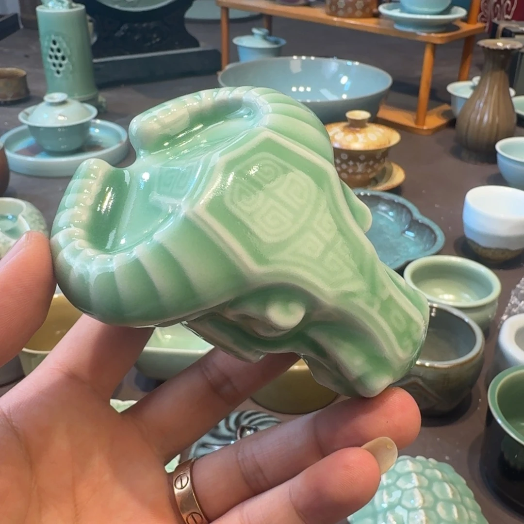 青瓷茶具微瑕系列