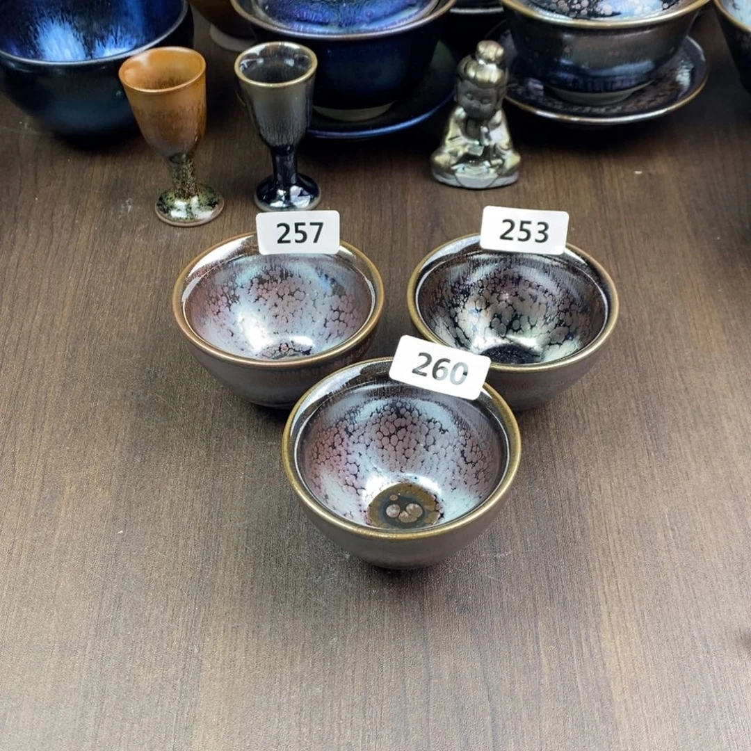 茶盏全手工原矿原釉建盏