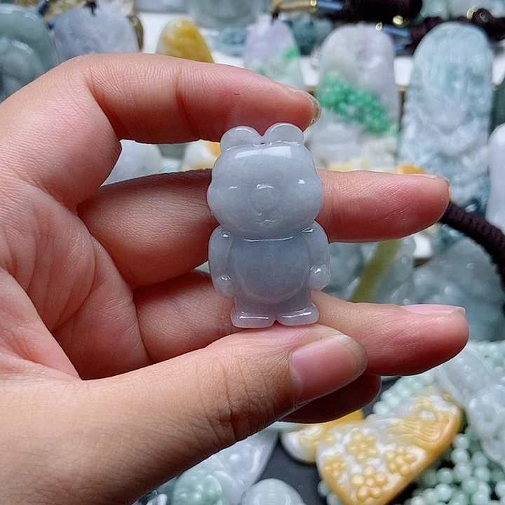 吊坠(不含链)未镶嵌翡翠1