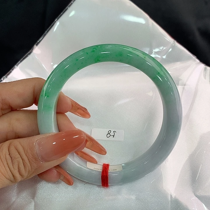 翡翠手镯未镶嵌正57.9